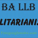 BA LLB first year question first semester sample question answer Unit-II