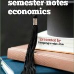 ba llb 1st semester economics notes pdf