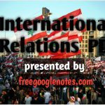 Ba llb 2nd semester international relations notes pdf