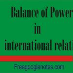 Balance of Power in international relation