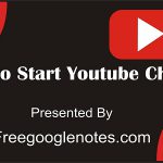 How to Start Youtube Channel