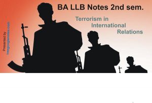 International terrorism in international relations,causes,effect of terrorism