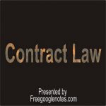 BA LLB 3rd semester notes pdf SHORT ANSWER TYPE QUESTIONS for contract-I