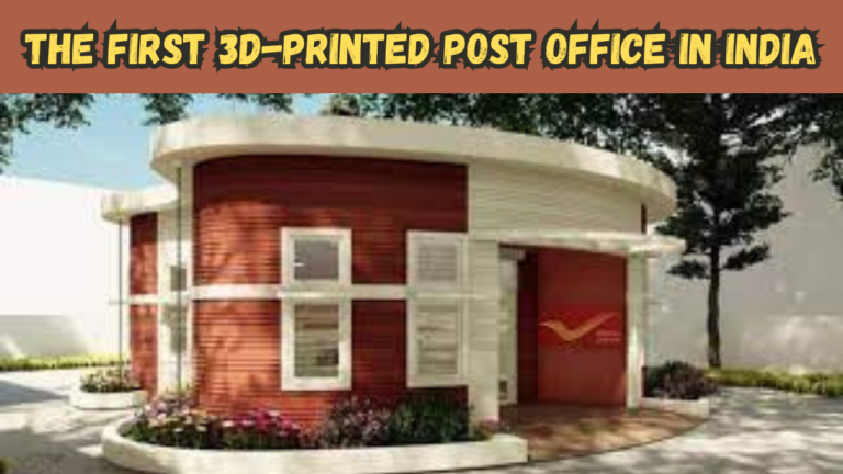 India's first-ever 3D-printed post office