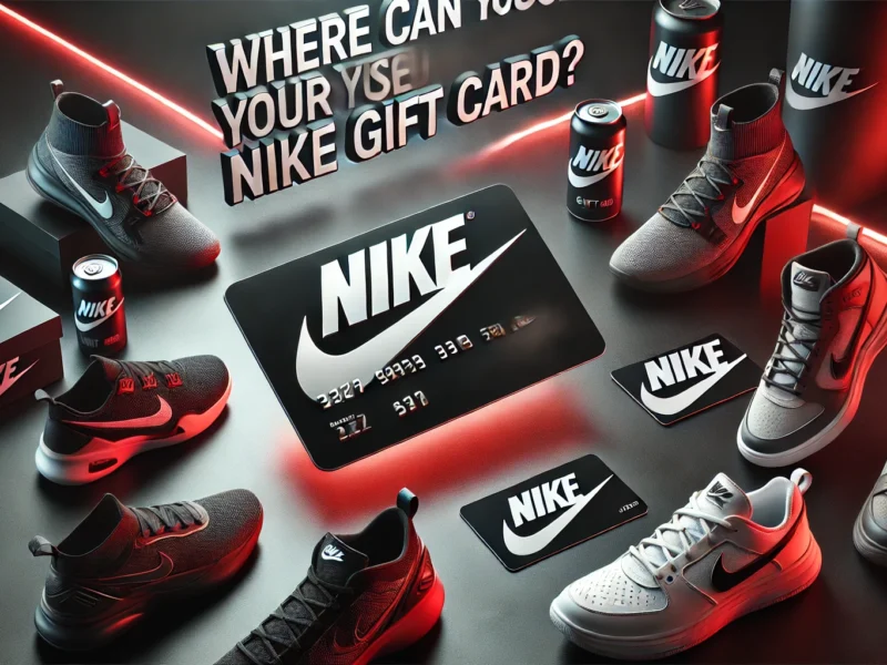 Wondering where to use your Nike gift card From Nike's official website to Converse stores and outlet locations, discover all the ways to redeem your card and shop for premium athletic gear.